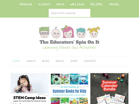 'theeducatorsspinonit.com' screenshot