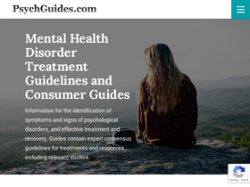 'psychguides.com' screenshot