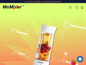 mcmixer.com homepage screenshot