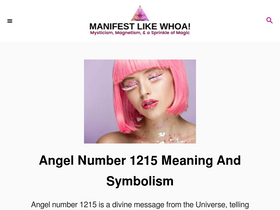 'manifestlikewhoa.com' screenshot