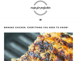 'recipeforperfection.com' screenshot