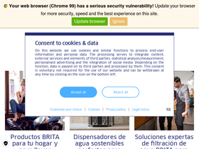 'brita.es' screenshot