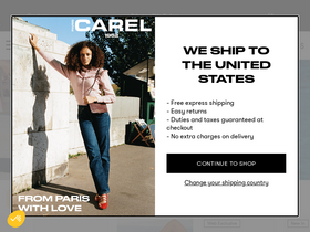 'carel.fr' screenshot