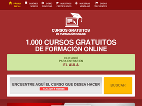 'cursosgratuitosdeformaciononline.com' screenshot