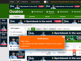 'nowgoal.com' screenshot