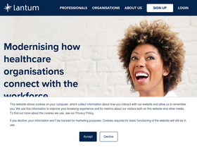 'lantum.com' screenshot