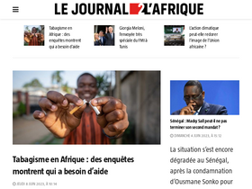 'lejournaldelafrique.com' screenshot