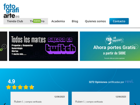 'fotografiarte.es' screenshot