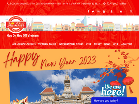 'hopon-hopoff.vn' screenshot