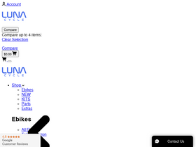 'lunacycle.com' screenshot