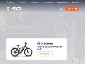 'kbobike.com' screenshot