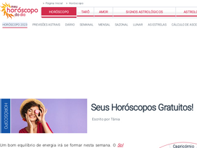 'meu-horoscopo-do-dia.com' screenshot