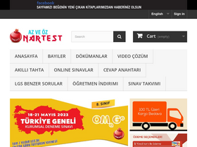 'nartest.com.tr' screenshot