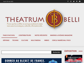 'theatrum-belli.com' screenshot