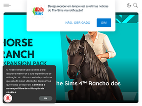 'alalasims.com' screenshot