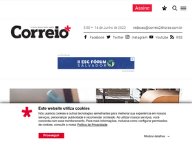 'correio24horas.com.br' screenshot