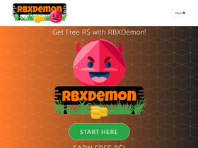 'rbxdemon.com' screenshot