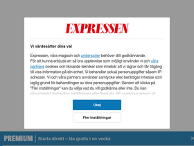 'spel.expressen.se' screenshot