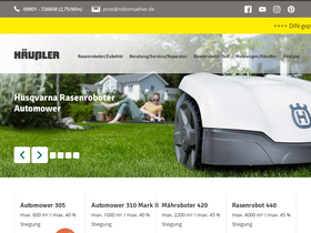 'robomaeher.de' screenshot