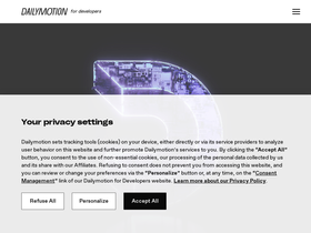 developer.dailymotion.com