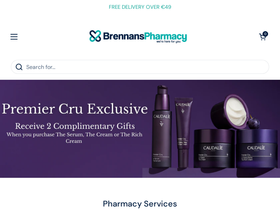Brennans Pharmacy homepage screenshot