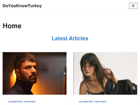 'doyouknowturkey.com' screenshot
