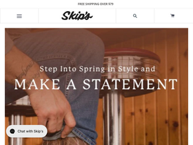 'skipsboots.com' screenshot