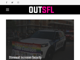 'southfloridagaynews.com' screenshot