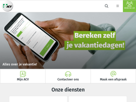 'hetacv.be' screenshot