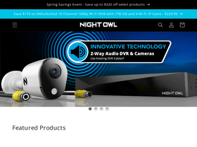 'nightowlsp.com' screenshot