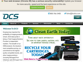'dcsbiz.com' screenshot