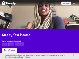 'steadyapp.com' screenshot