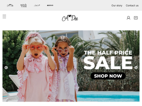a-dee.com homepage screenshot