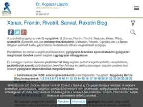 'stresszdoktor.hu' screenshot