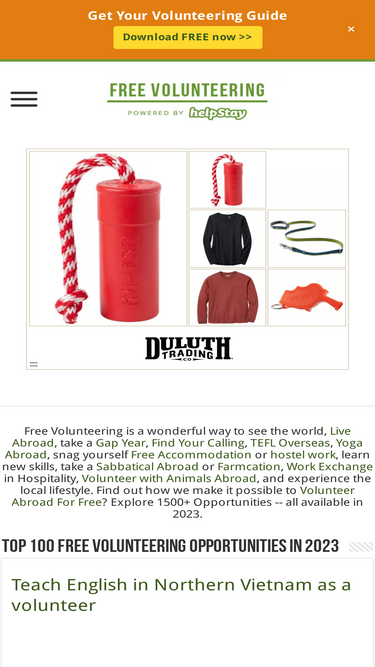 freevolunteering.net