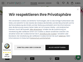'parfimo.ch' screenshot