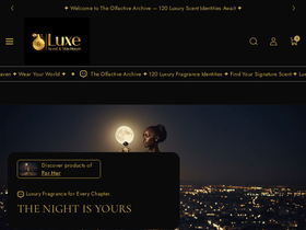 luxscentskinhaven.com homepage screenshot
