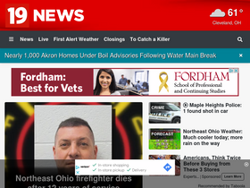 'cleveland19.com' screenshot