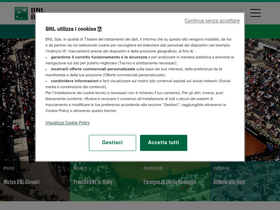 'bnl.it' screenshot