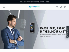 SalaryBox homepage screenshot