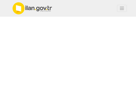 'ilan.gov.tr' screenshot