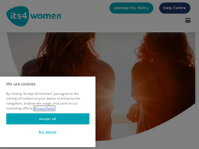 'its4women.ie' screenshot