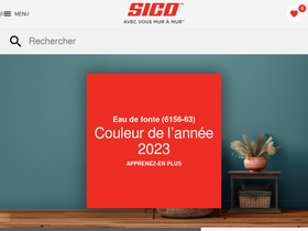 'sico.ca' screenshot