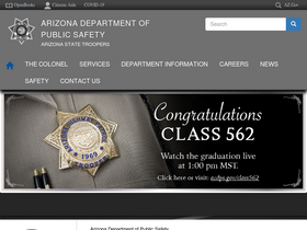 'azdps.gov' screenshot