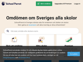 'schoolparrot.se' screenshot