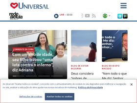 'universal.org' screenshot