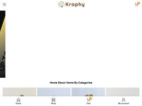 'kraphy.com' screenshot