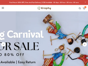'kraphy.com' screenshot