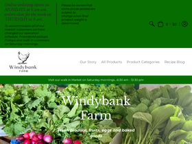 windybankfarmbermuda.com homepage screenshot