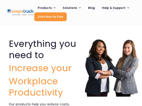 'empxtrack.com' screenshot